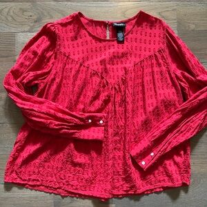 Wrangler Retro western blouse sz Large